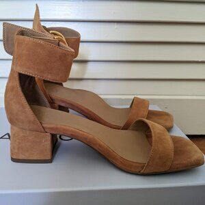 Aerosole Eliza Sandals in Tan Suede Size 6
